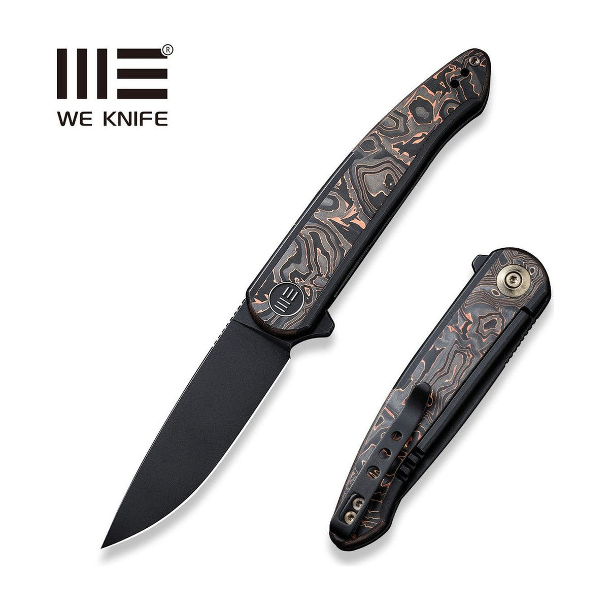 WE Smooth Sentinel — Black Titanium, Copper Carbon Fiber