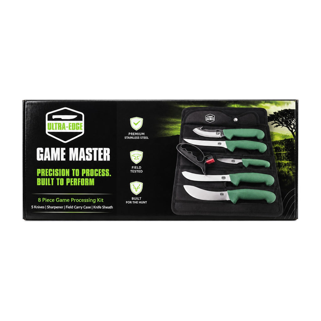 UltraEdge Game Master 8-Piece Game Processing Kit