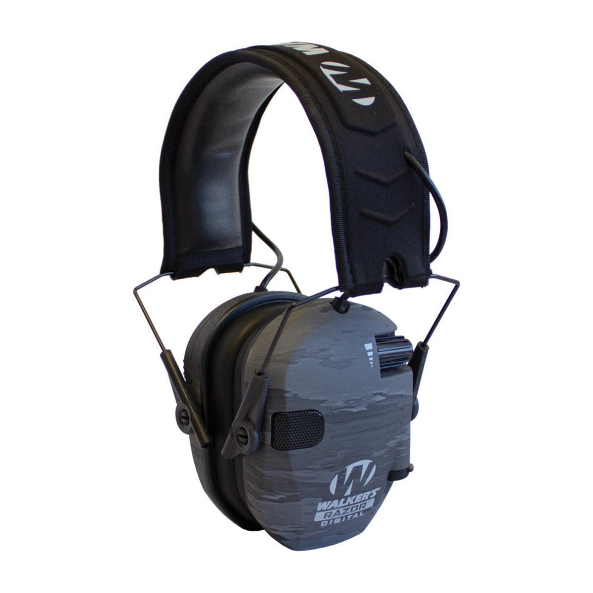 Walker's Digital Razor Electronic Ear Muffs — Ghost Camo