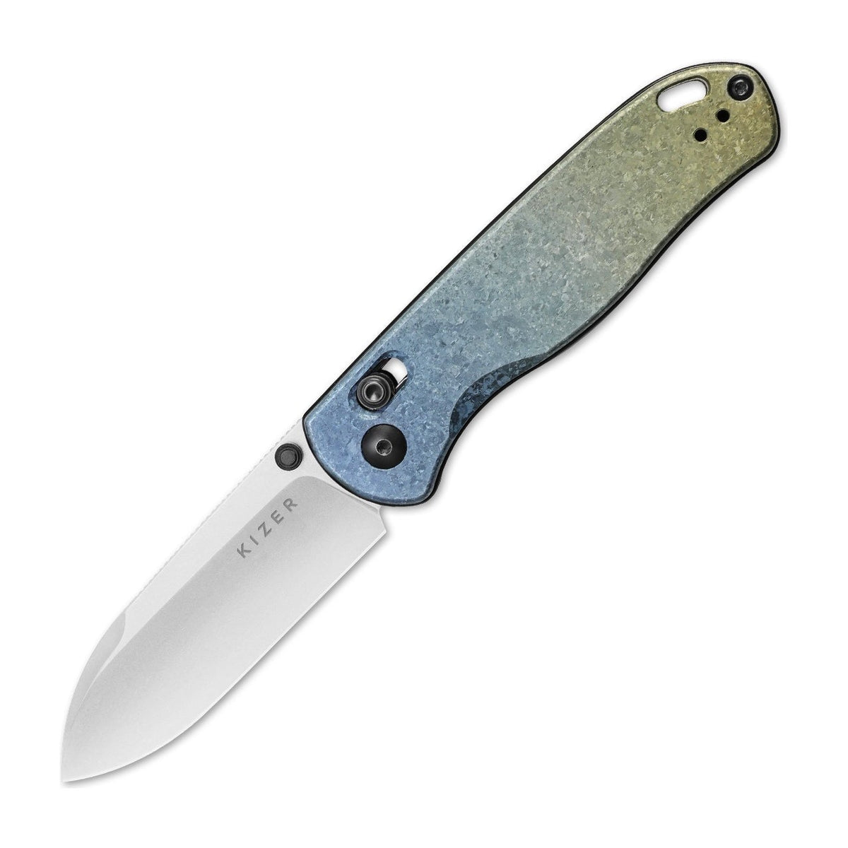 Kizer Drop Bear LC200N Gradient Titanium Folding Knife