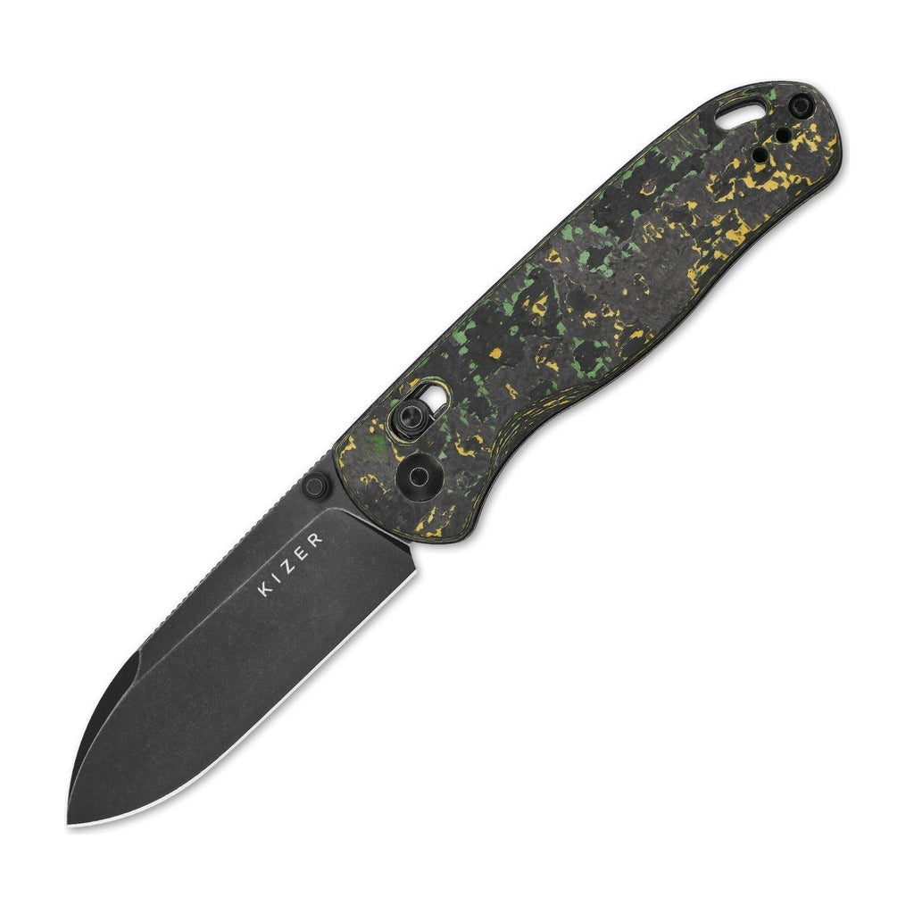 Kizer Drop Bear S45VN Fatcarbon Folding Knife