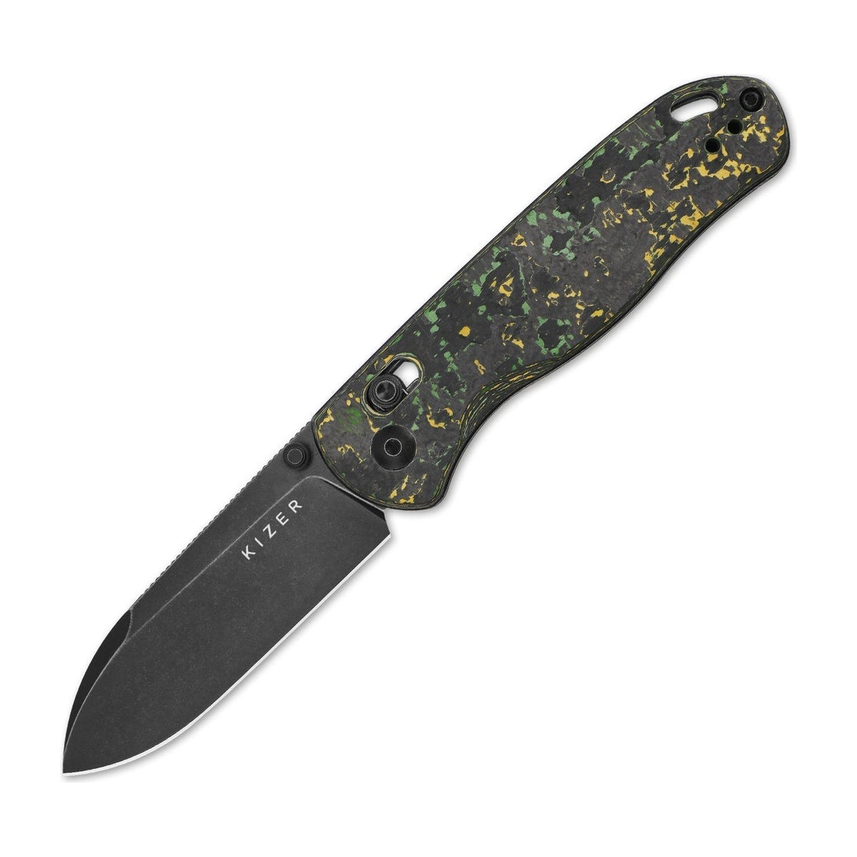Kizer Drop Bear S45VN Fatcarbon Folding Knife