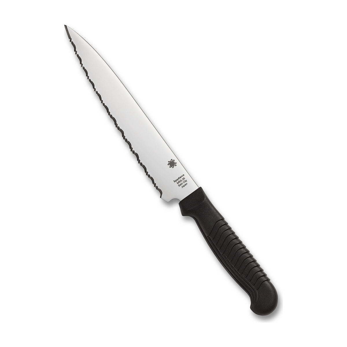Spyderco Utility Knife K04 — Serrated, Black