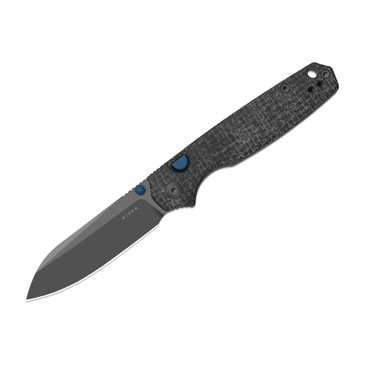 Kizer Pokiman BLL AEB-L Black Micarta Folding Knife