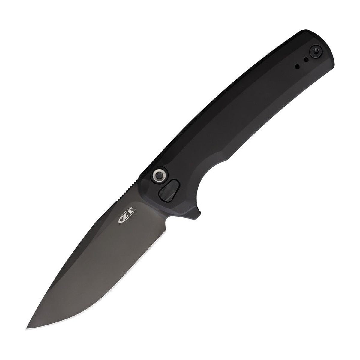 Zero Tolerance 0044 — Button Lock, Black Titanium