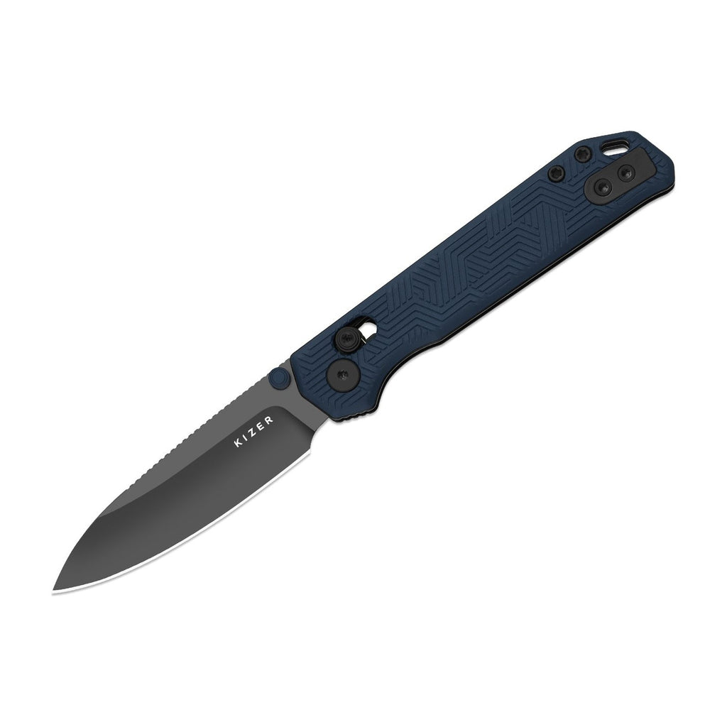 Kizer Begleiter 2.9 S35VN Blue Aluminium Folding Knife