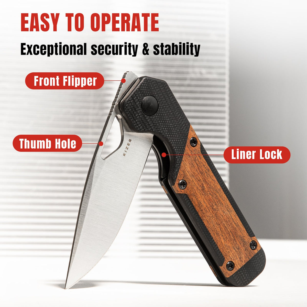 Kizer MiniMilitaw V3634SA4 4
