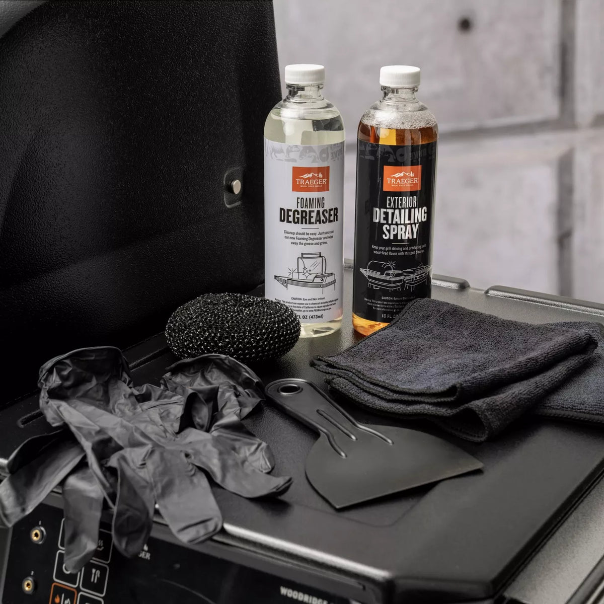 Traeger Deep Clean Kit lifestyle