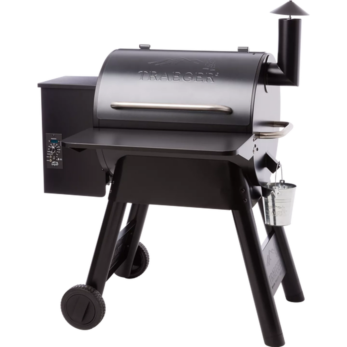 Traeger Folding Shelf Pro 575 Ironwood 650 on grill