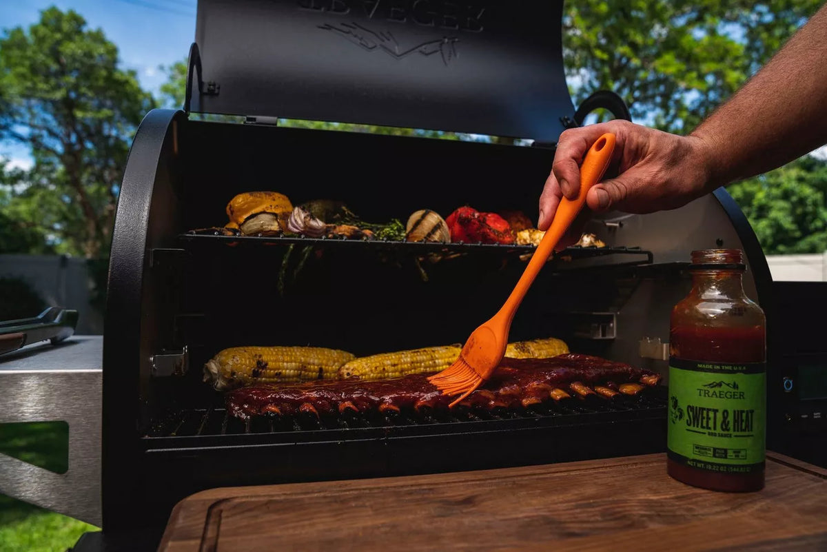 Traeger Silicone Basting Brush lifestyle