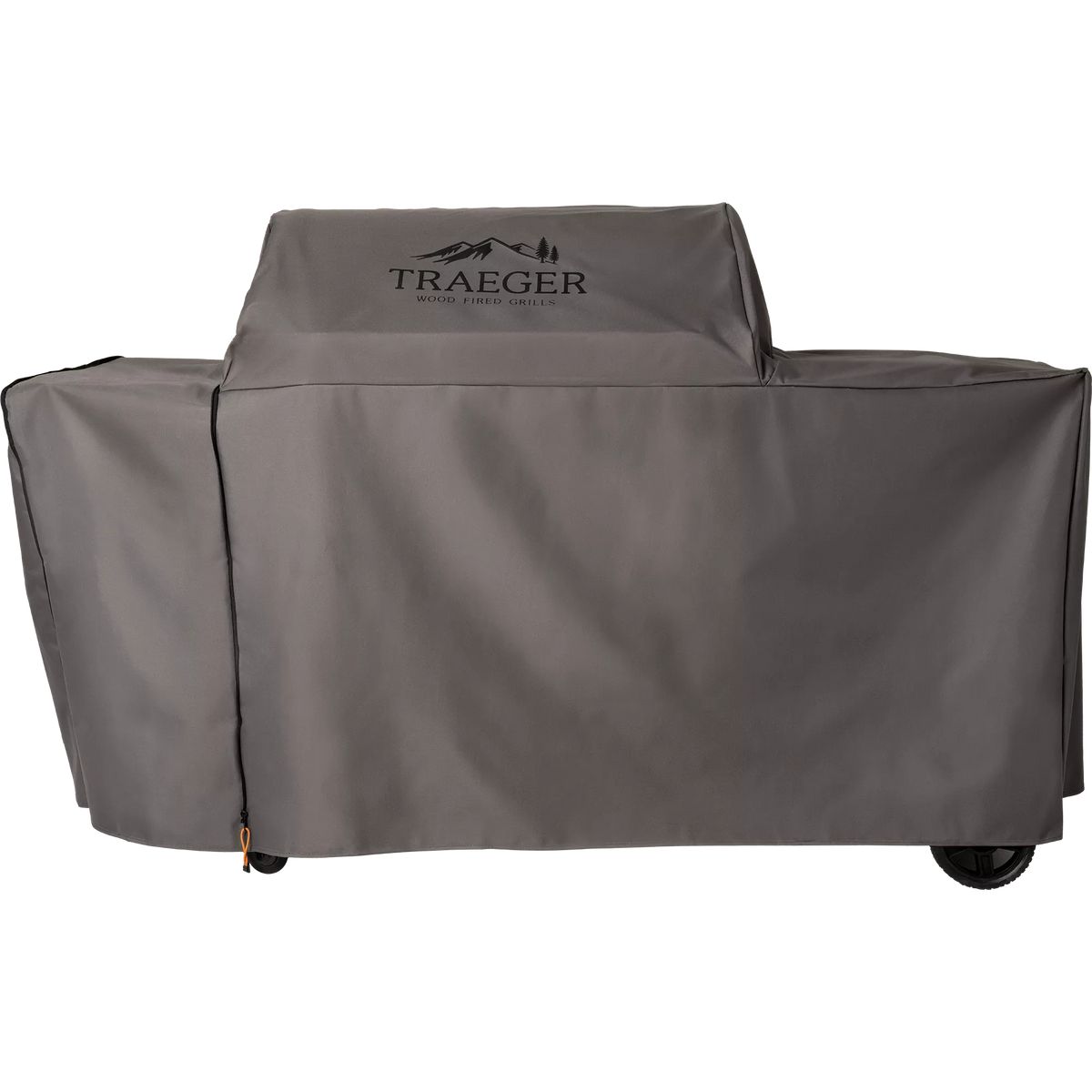 Traeger Woodridge Pro Cover side zip open