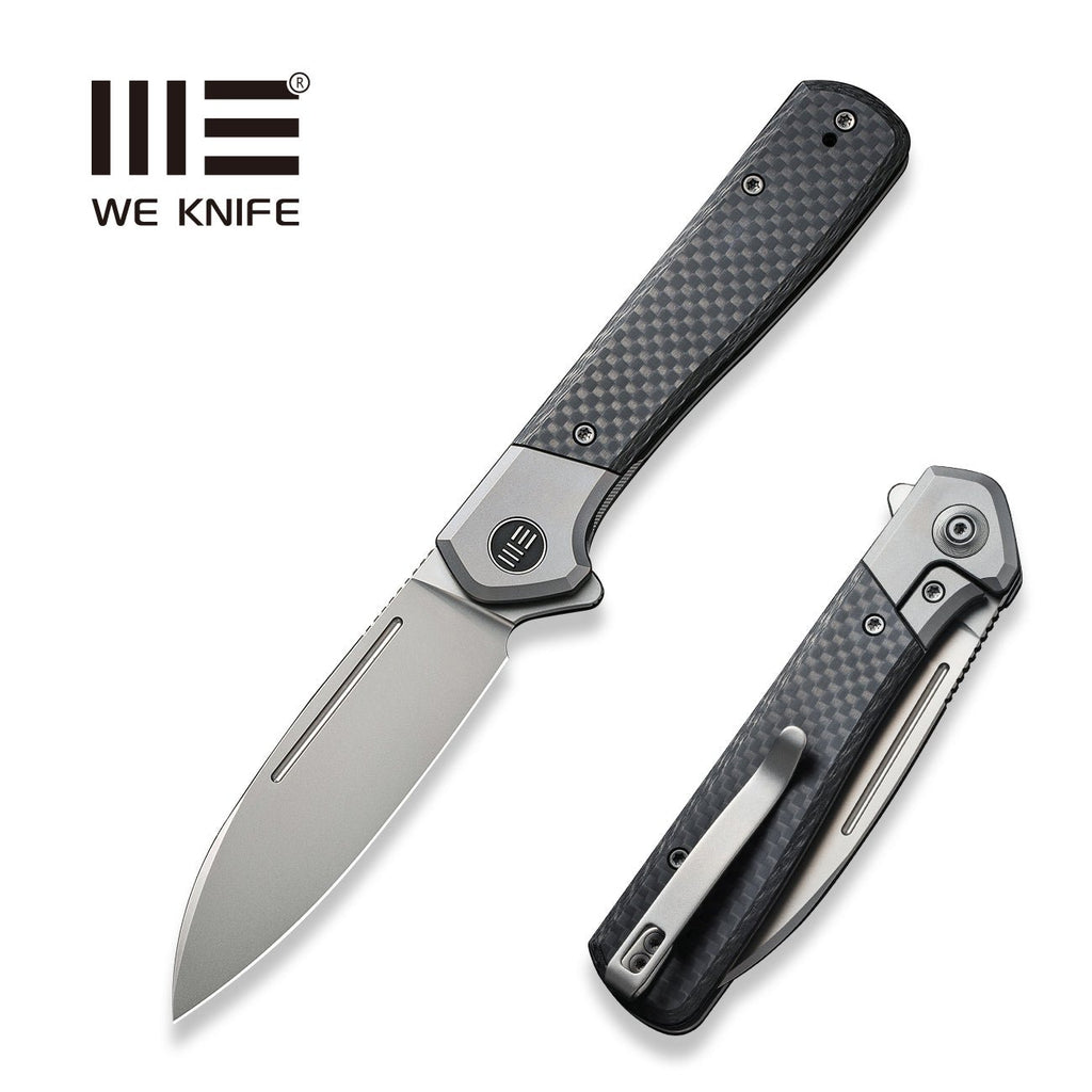 WE Soothsayer — Gray Titanium with Twill Carbon Fiber Inlay