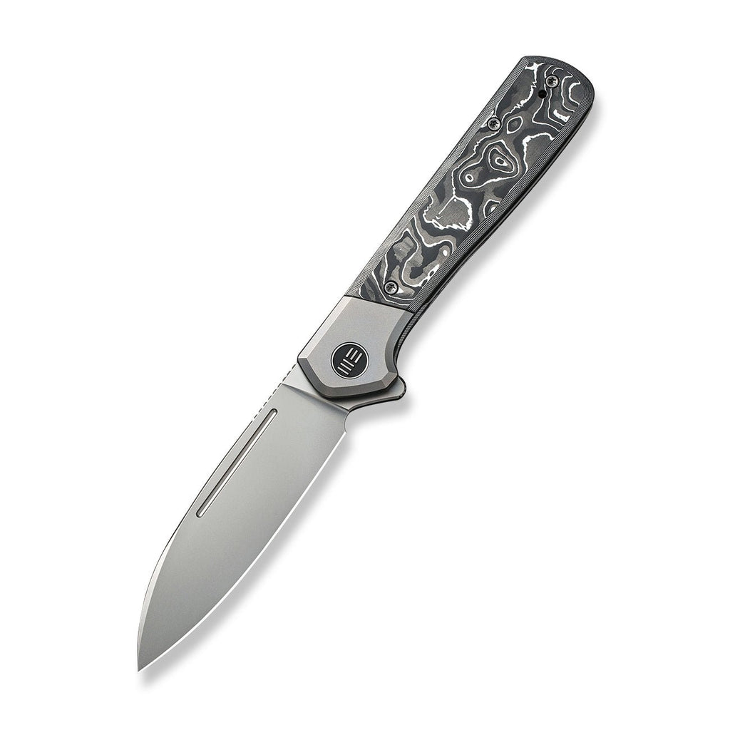 WE Soothsayer — Gray Titanium with Aluminum Foil Carbon Fiber Inlay