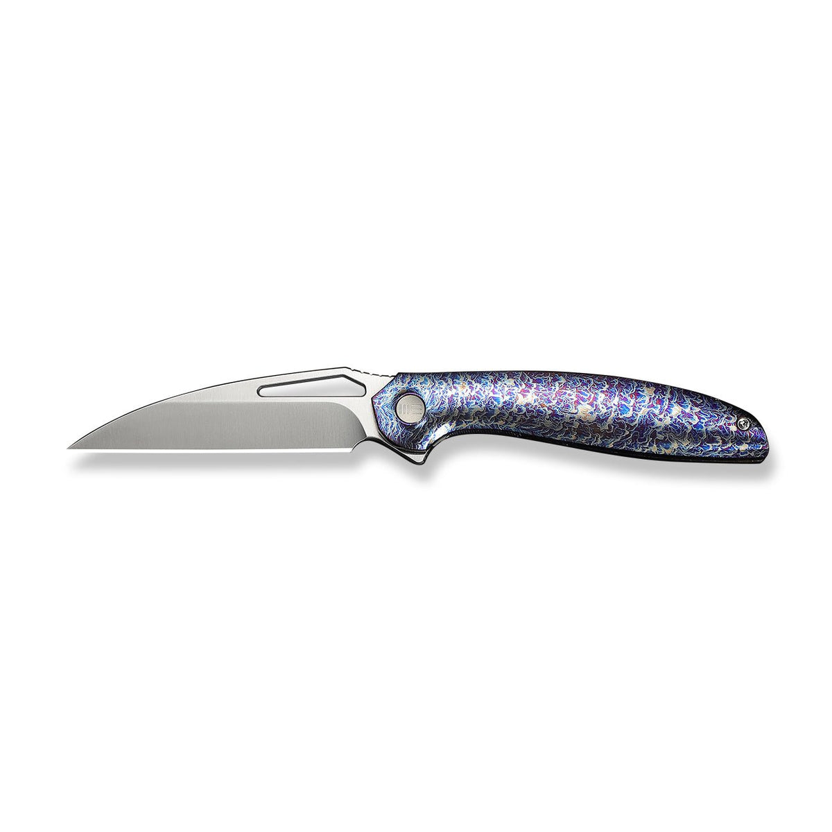 WE Tiercel titanium flipper knife, Flamed Titanium, view 4